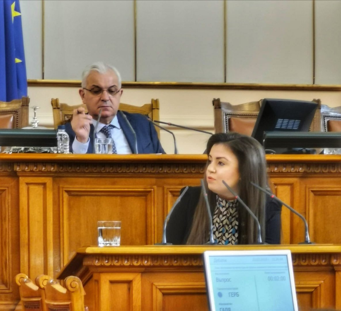 Питането бе отправено от народният представител Галя Желязкова. Снимка ГЕРБ - Бургас
