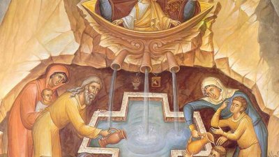 Легендите разказват, че Пресвета Богородица – Живоприемни източник лекува страдащите