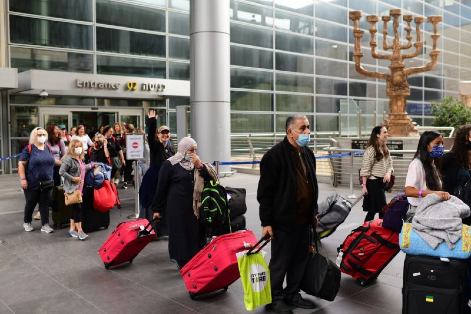 Пътуващите до Израел могат да влязат в страната, освен със сертификат и отрицателен тест. Снимката е илюстративна