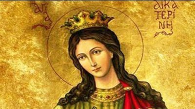 Света Екатерина от малка обикнала Божествената мъдрост