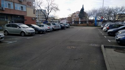 Паркингът бе изграден през миналата година, сега ще бъде направен още един. Снимки Община Бургас