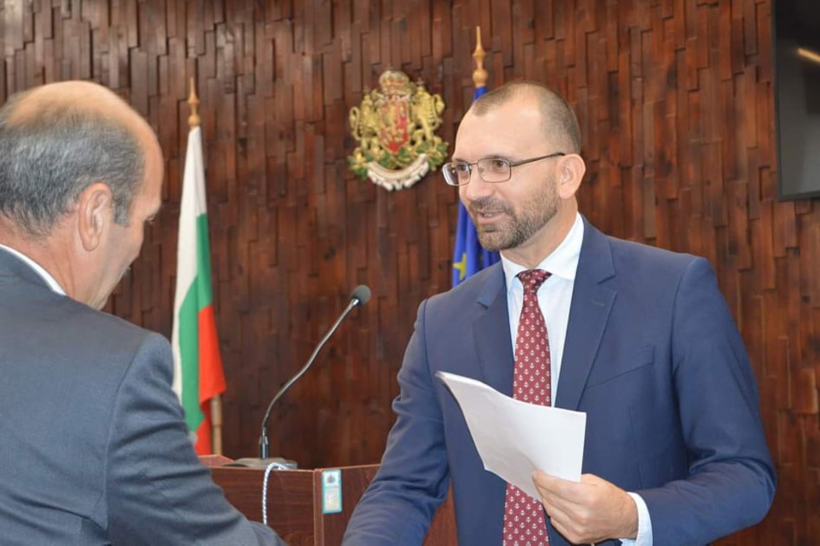Областният управител Вълчо Чолаков е разпоредил със своя заповед облекченията за наематели на институцията. Снимка Областна управа - Бургас