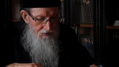 Сливенският митрополит Йоаникий ръководеши мипротолията в продължение на 44 години. Снимка Костас Анастасиу
