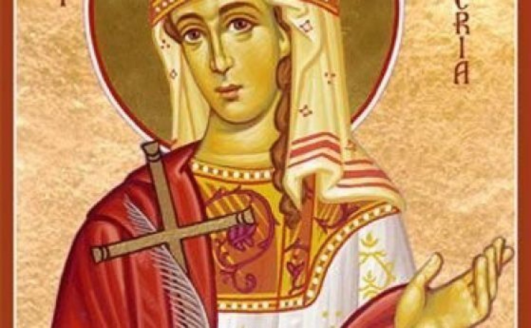 Девицата Гликерия, дъщеря на знатен римски сановник приела християнската вяра след смъртта на родителите си