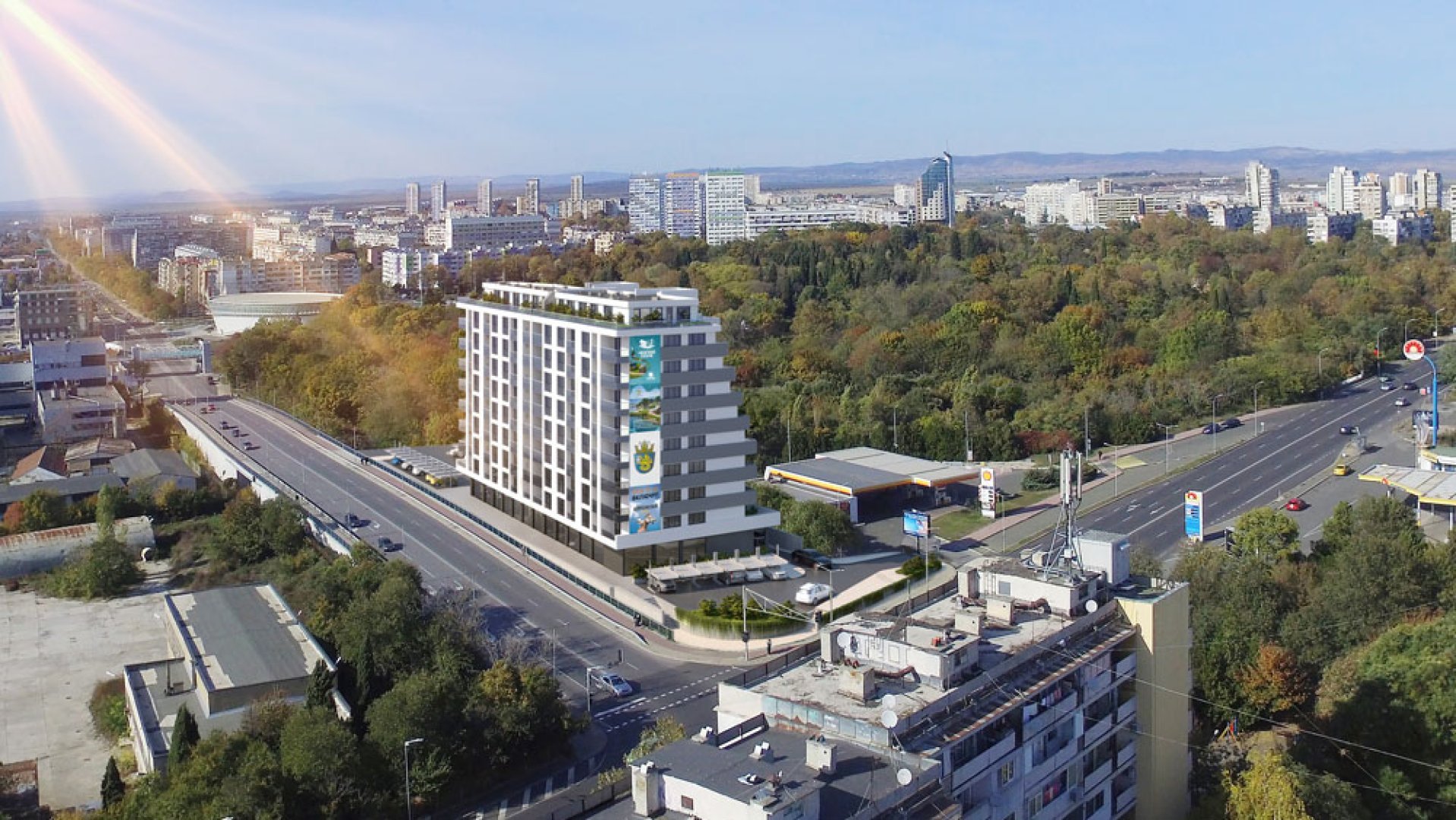 В новостроящата се бургаска жилищна сграда La Vista Verde ще има от едностайни до тристайни апартаменти
