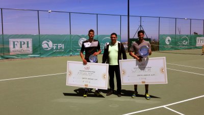 Челибилек победи Александър Донски на финалния кръг на тенистурнира в Созопол. Снимка Пресцентър 