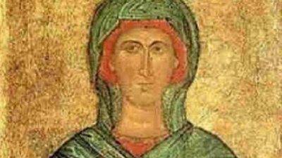 Света Анастасия Римлянка загинала мъченически за Христовата вяра