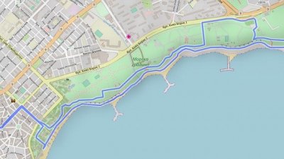 Това е маршрутът на маратона, който ще се проведе в неделя във Варна. Снимки Община Варна