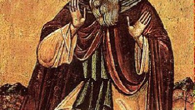 Свети Сисой починал в дълбока старост през 429 година